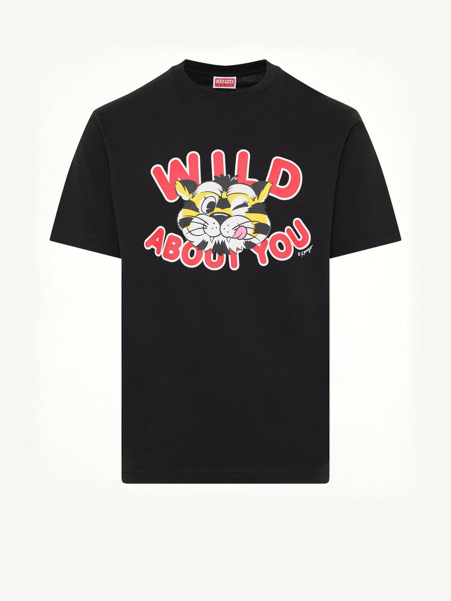 Kenzo Wild Tiger Classic T-Shirt in Black