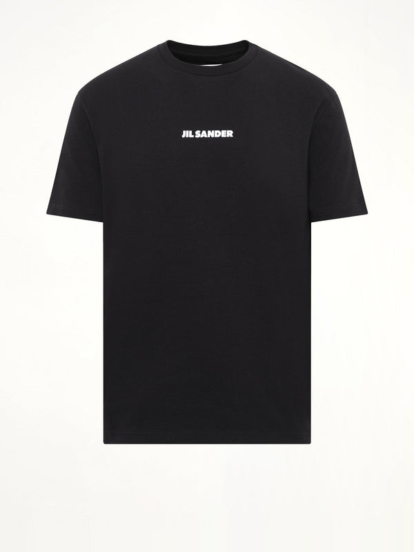 Crewneck Small Logo T-Shirt in Black