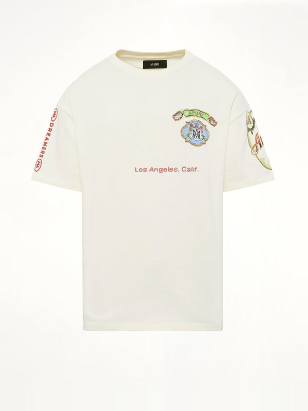 Vista Skate T-Shirt in Ivory