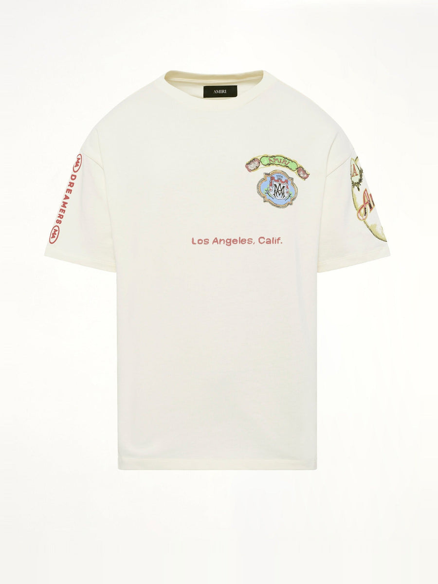 Vista Skate T-Shirt in Ivory