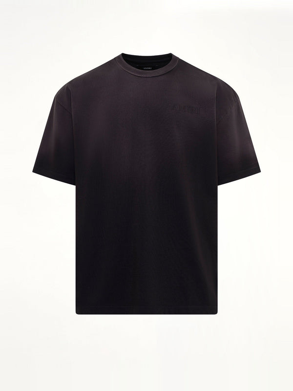 Bandana Patch Oversized T-Shirt in Black