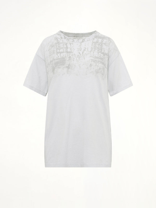 Numbers Regular T-Shirt in Ice