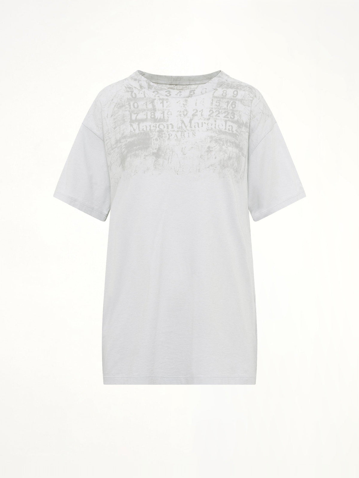 Numbers Regular T-Shirt in Ice