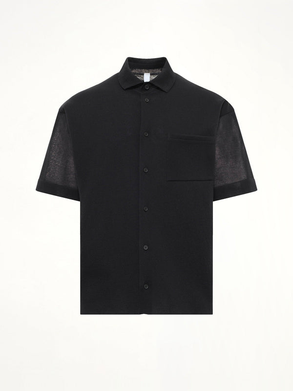 TC Milan Short Sleeve Shirt in Black