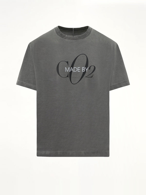 Co2 Air Yarn T-Shirt in Charcoal