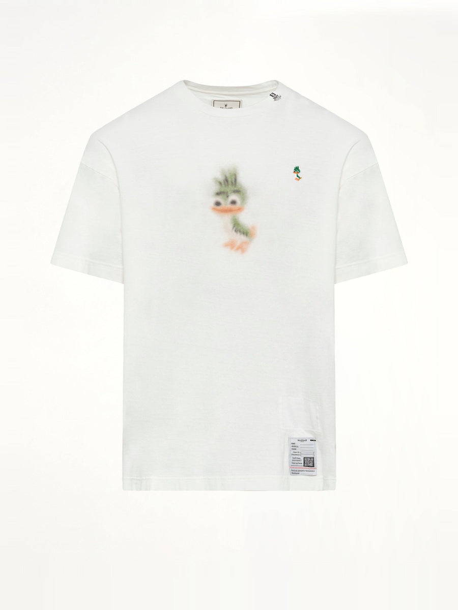 Leon Printed T-Shirt in White