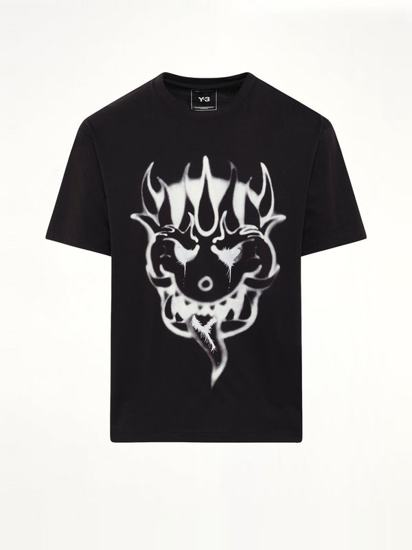 Yaksha Graphic T-Shirt in Black