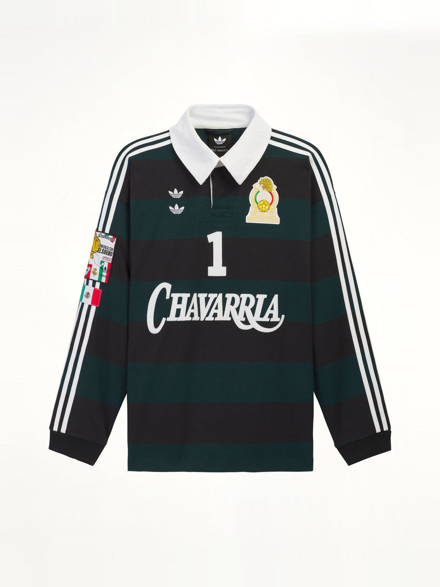 Adidas x Chavarria Portero Rugby Longsleeve in Black