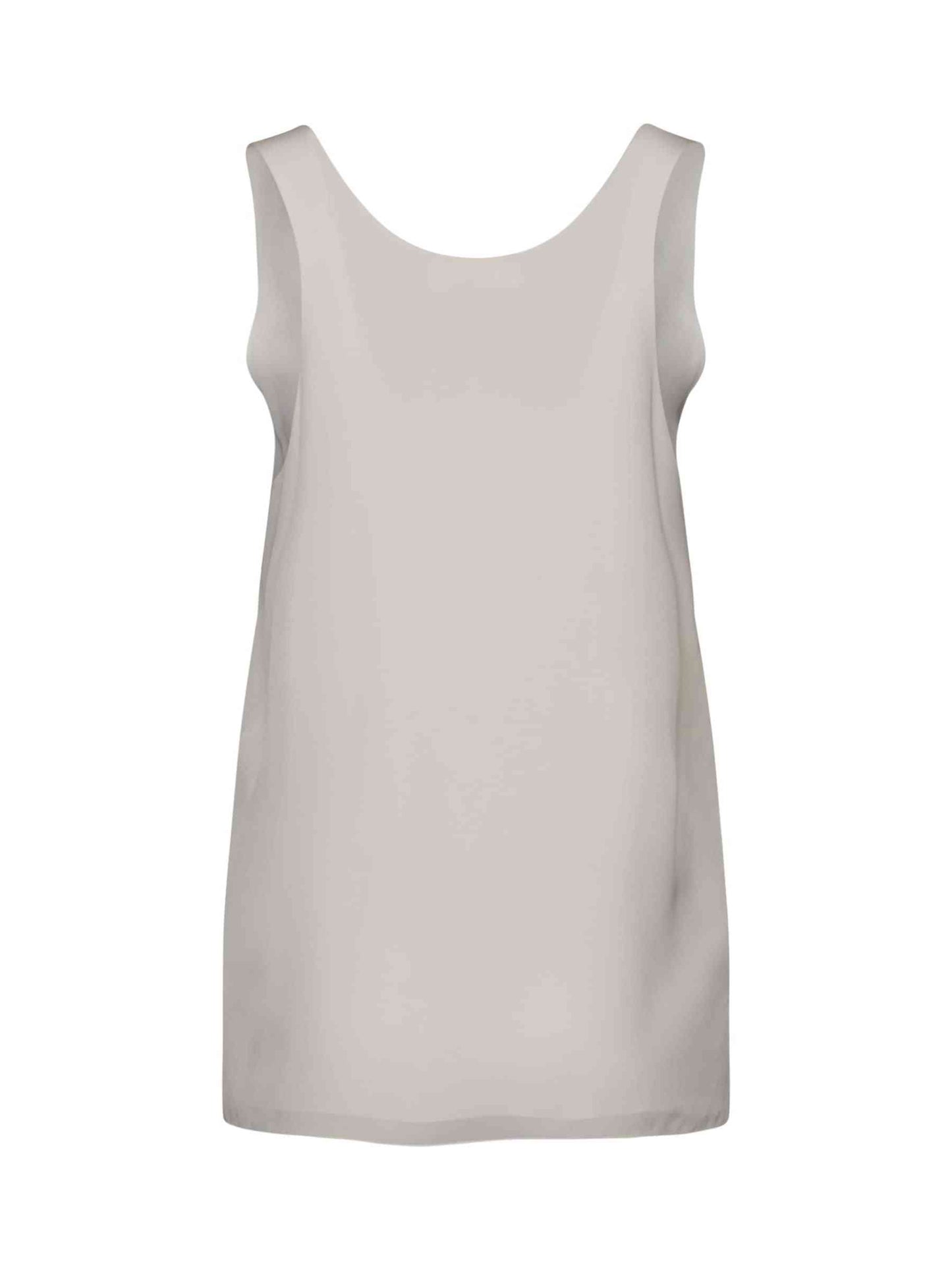 Sleeveless Top in White