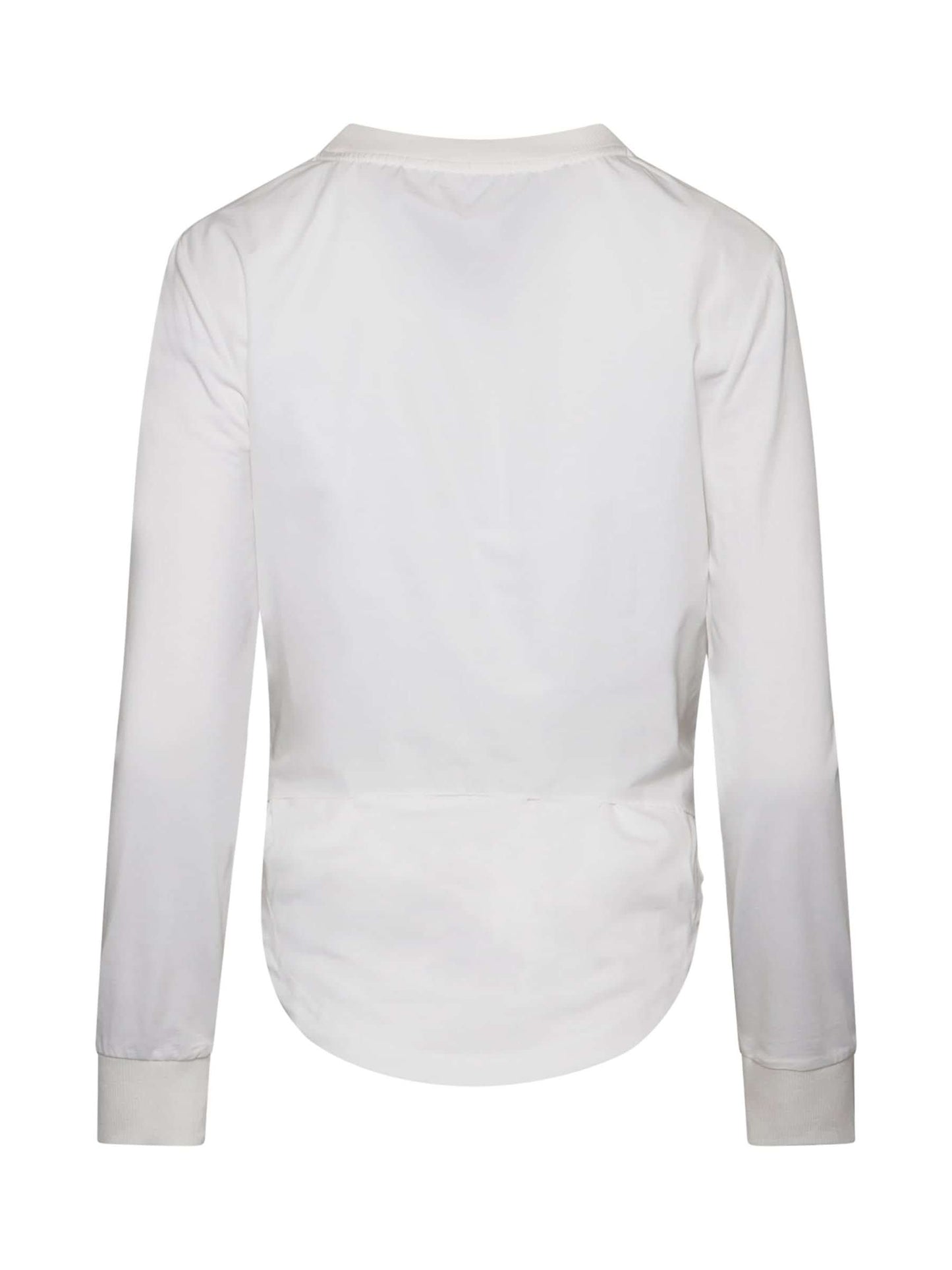 Longsleeve Knot Top in White