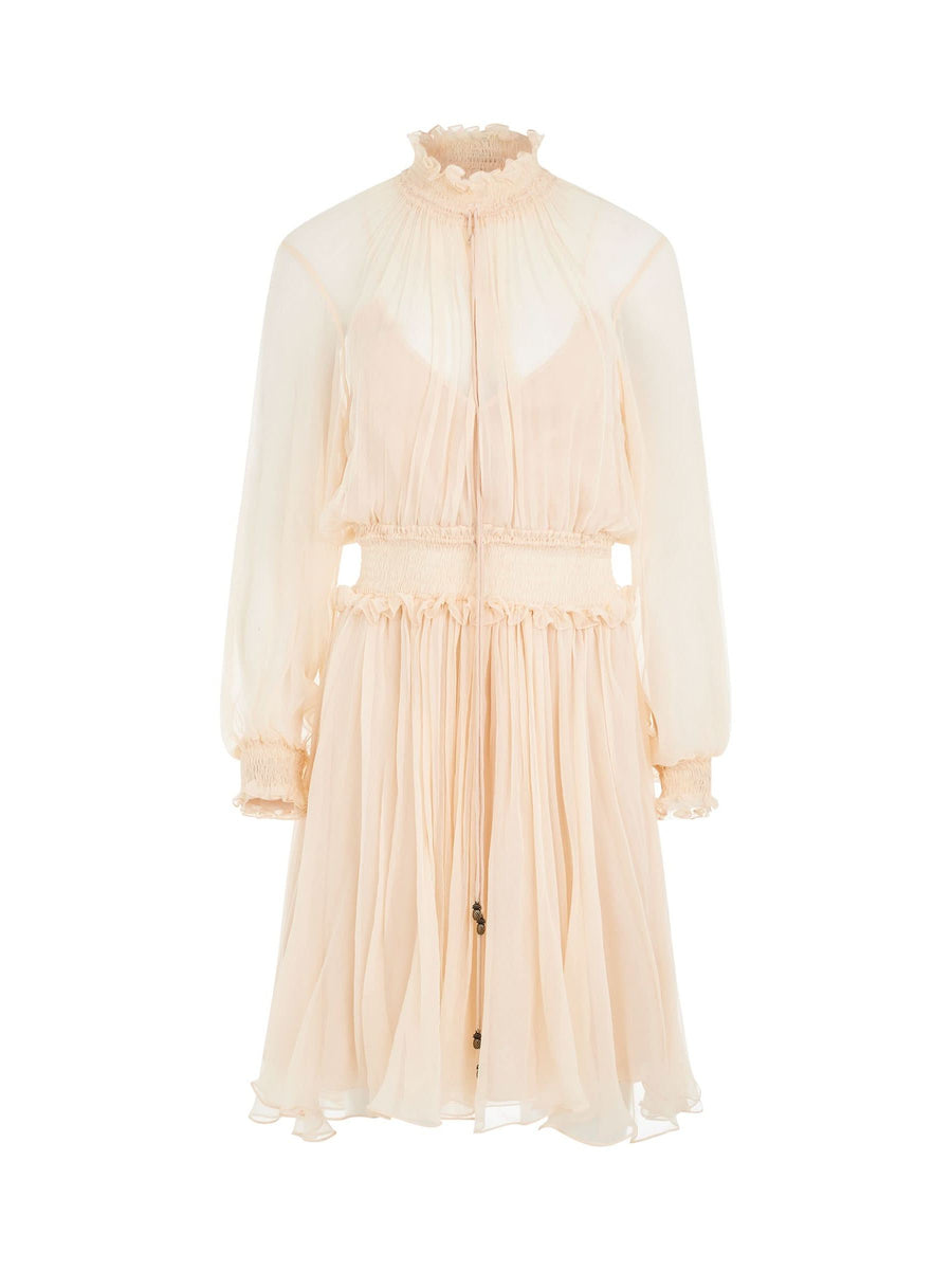 Robe Dress in Beige