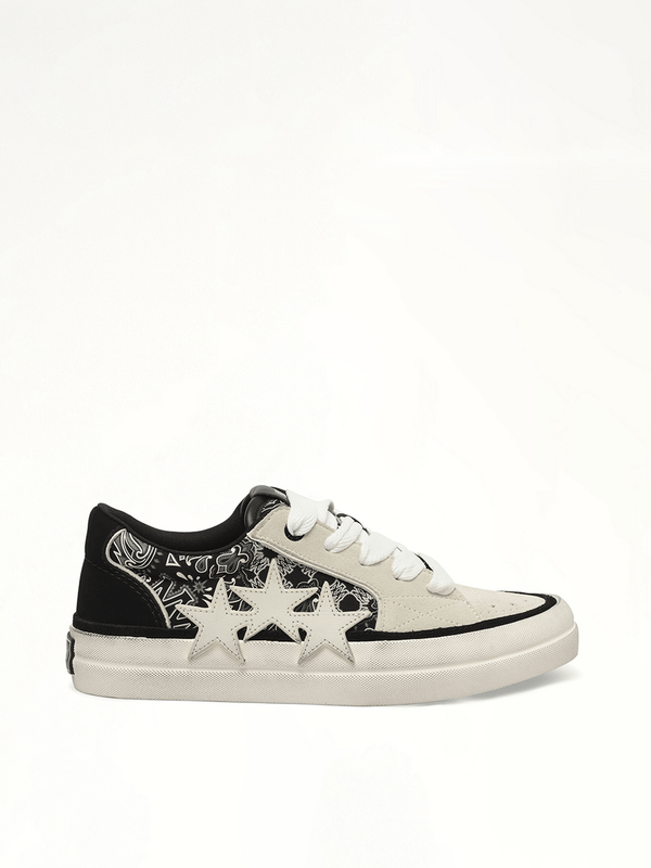 Bandana Sunset Skate in Black Side View | AMIRI