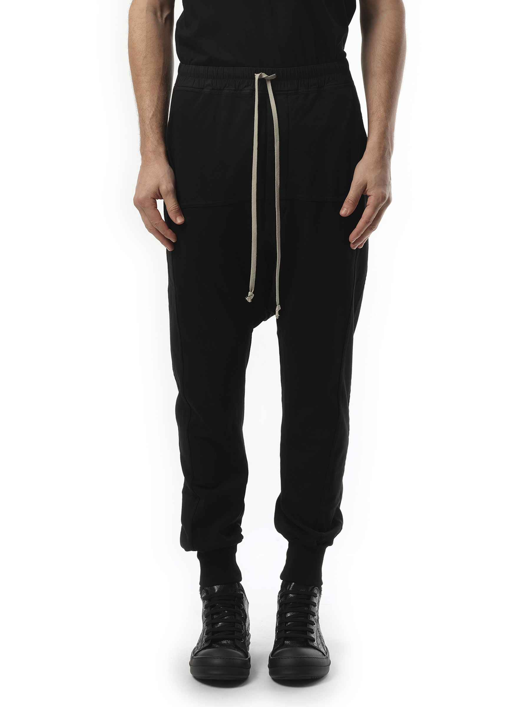 Rick Owens Drkshdw Prisoner Drawstring in Black