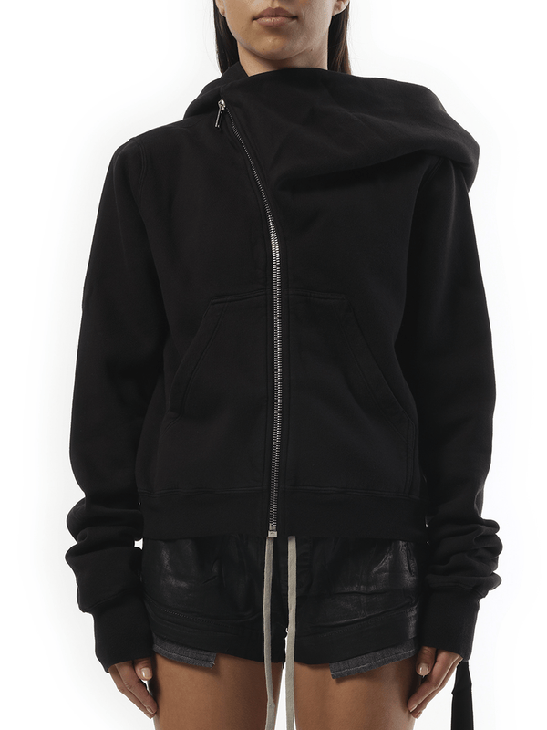 Rick Owens Drkshdw Furka Mountain Hoodie in Black