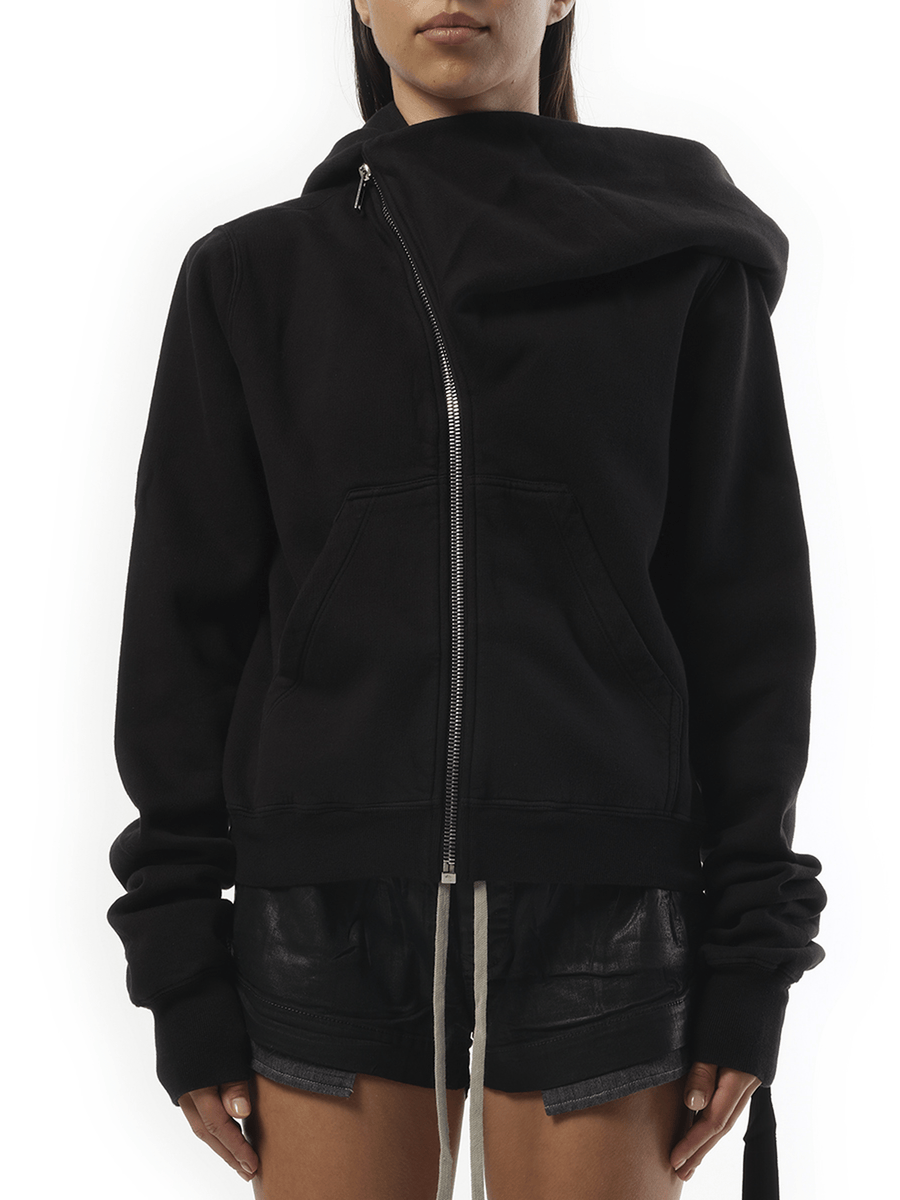 Rick Owens Drkshdw Furka Mountain Hoodie in Black