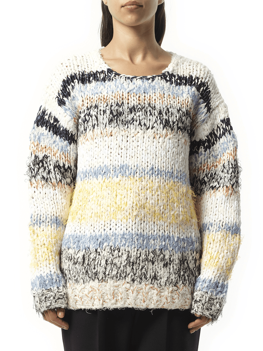 Pullover Sweatshirter in Multicolor