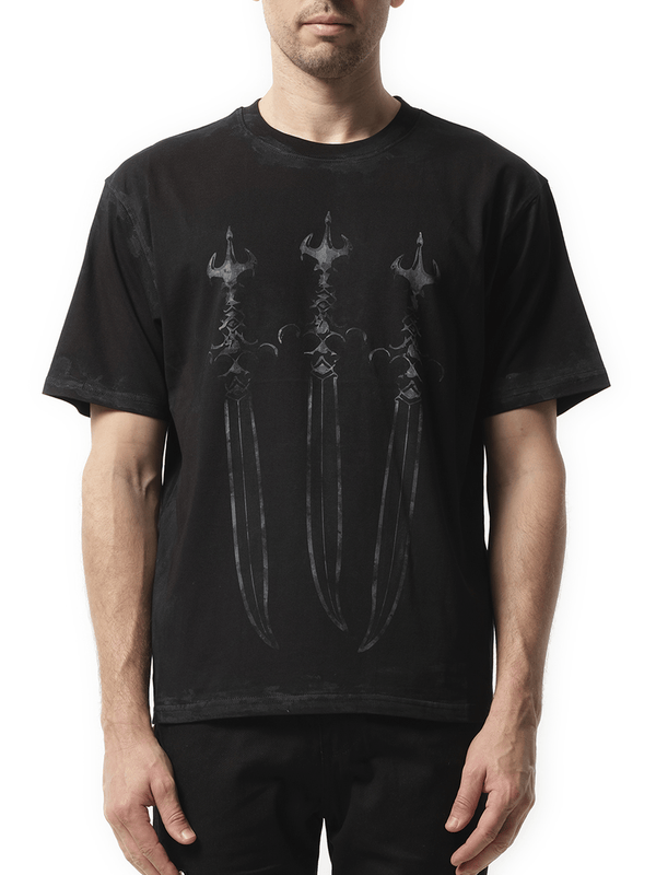Thug Club SanToRyu Master T-Shirt in Black