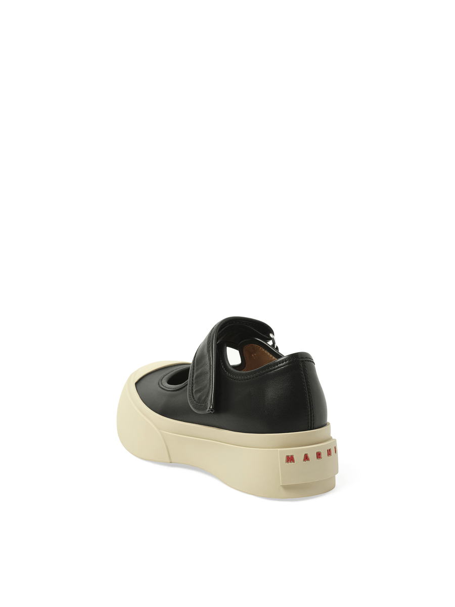 Pablo Mary Jane in Black Back View | MARNI
