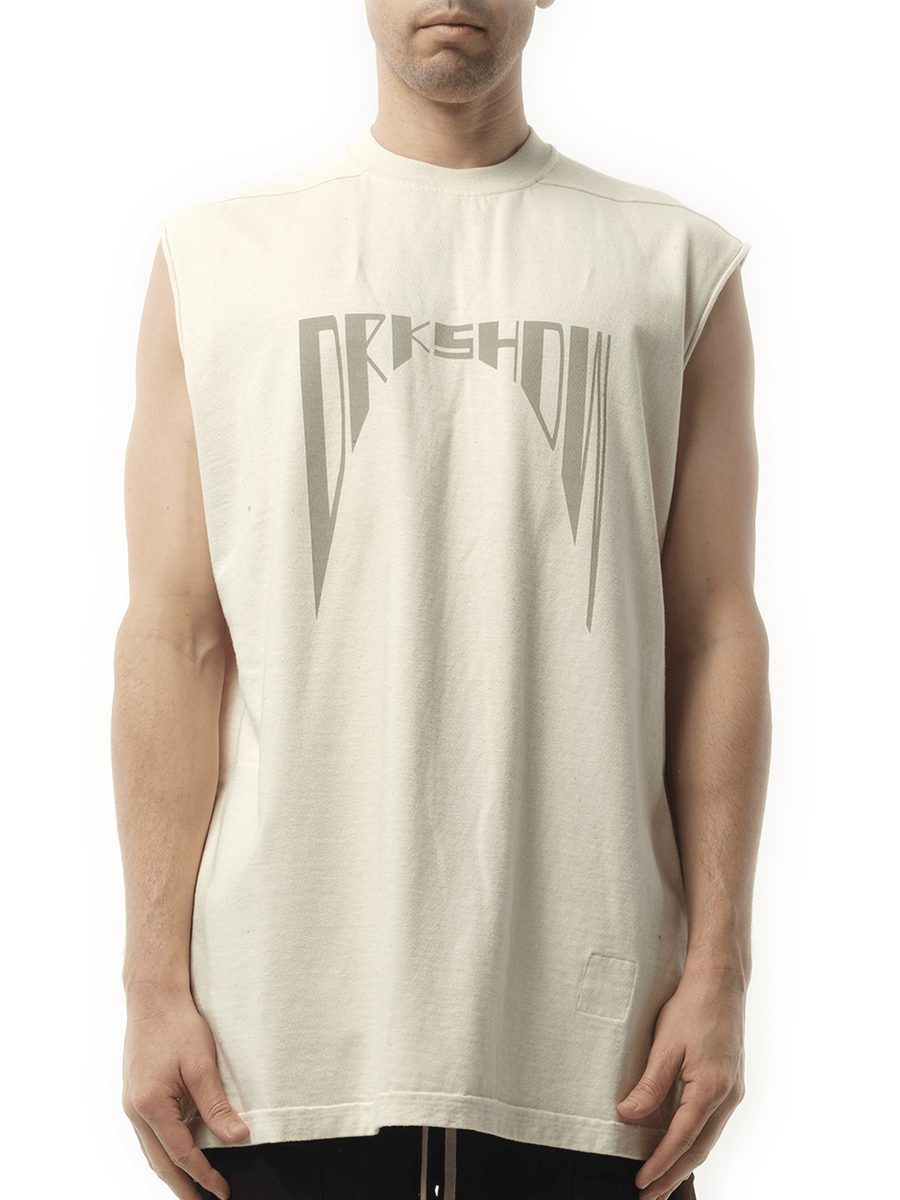 Rick Owens Drkshdw DRKSHDW Tarp T in Natural/Pearl