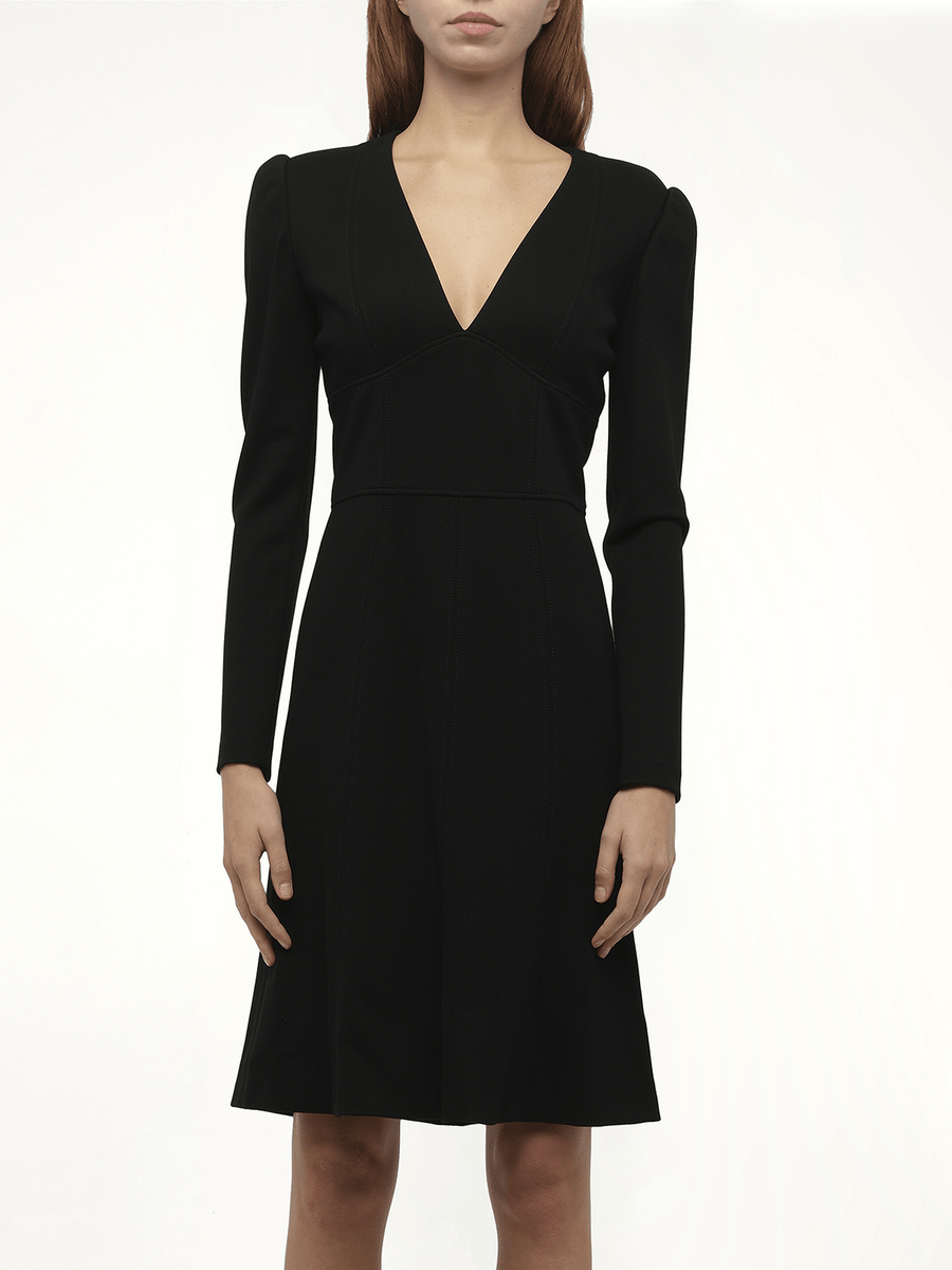 Amq - 399671 QFL02 Dress in Black000