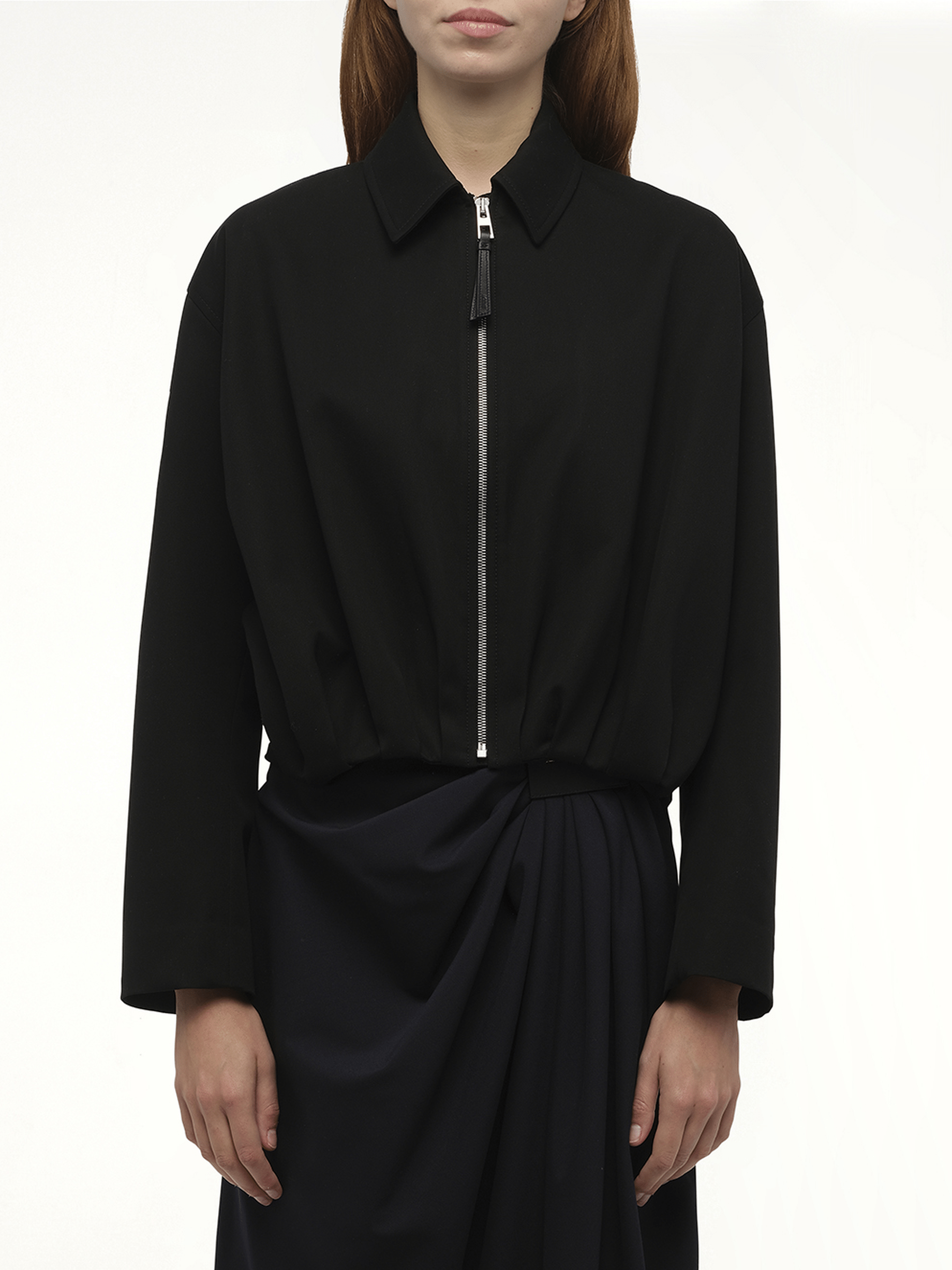 Loewe Draped Jacket in Black