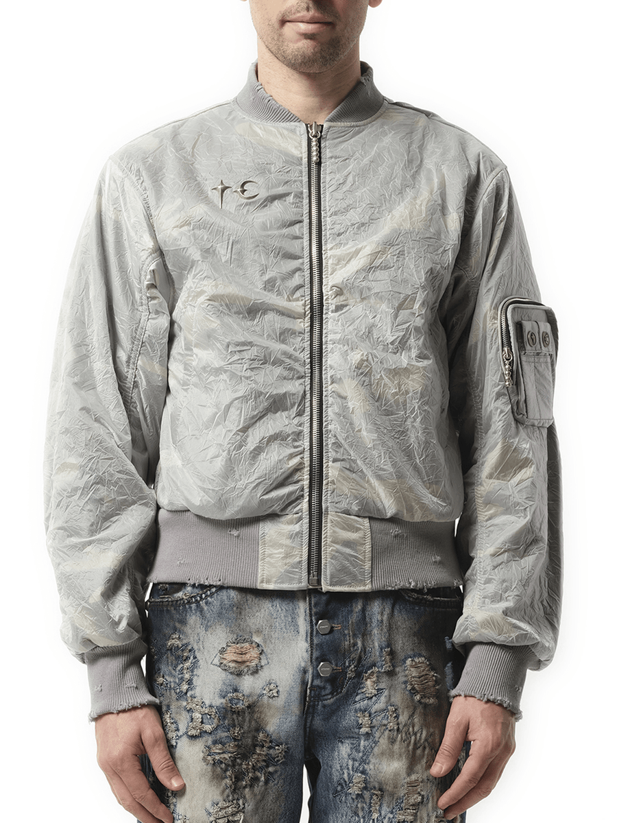 Thug Club Clouded Tango Charlie Bomber in Multicolour