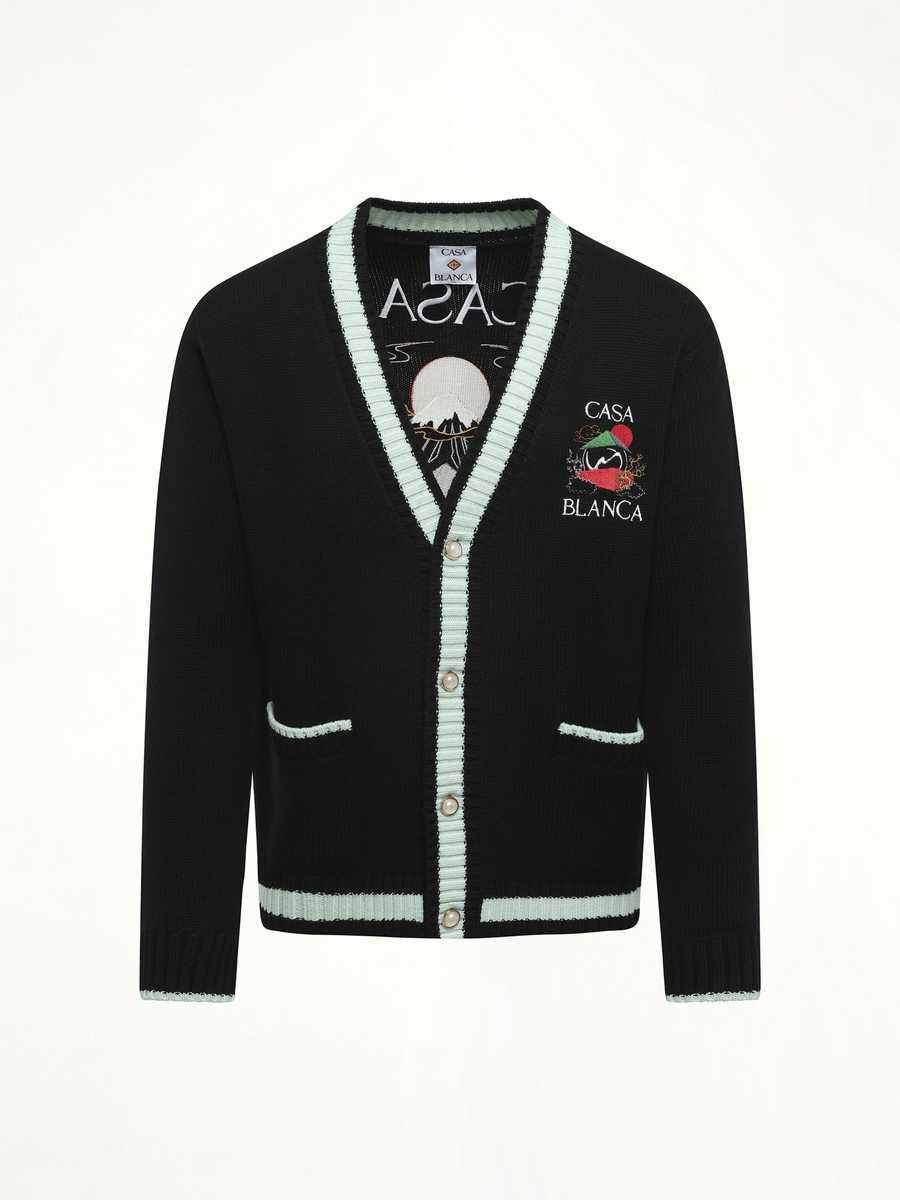 Casa Mountain Cardigan in Black