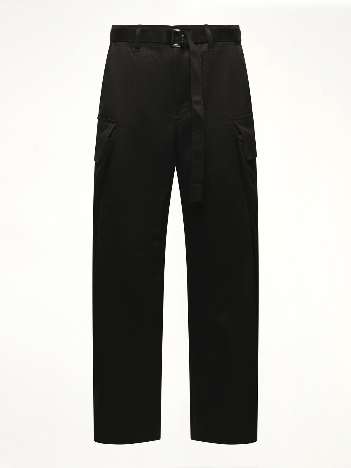 Cotton Chino Pants in Black
