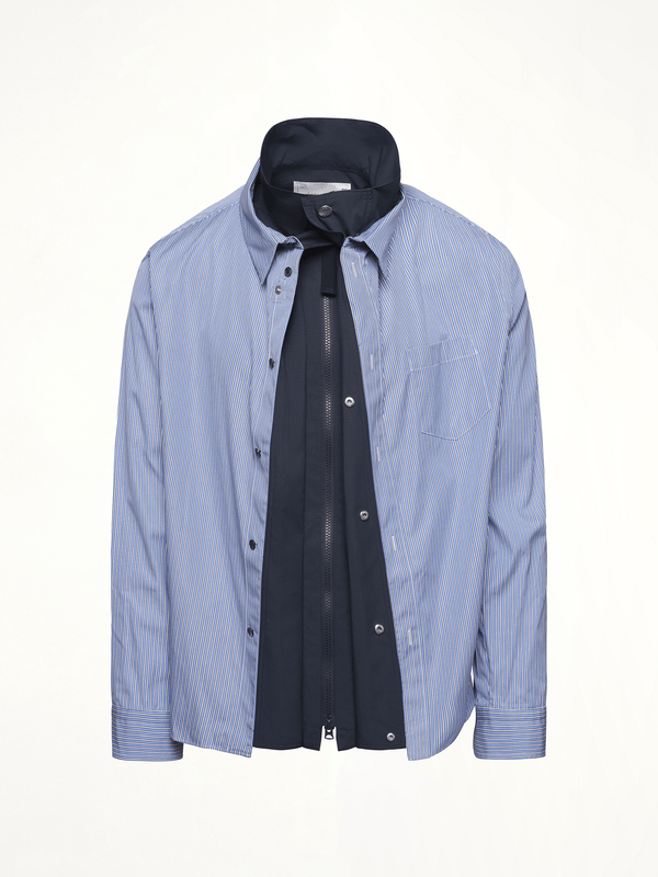 Poplin Shirt in Blue