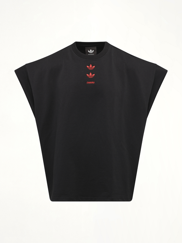 Adidas X Chavarria Jabbar 肌肉 T 恤,黑色