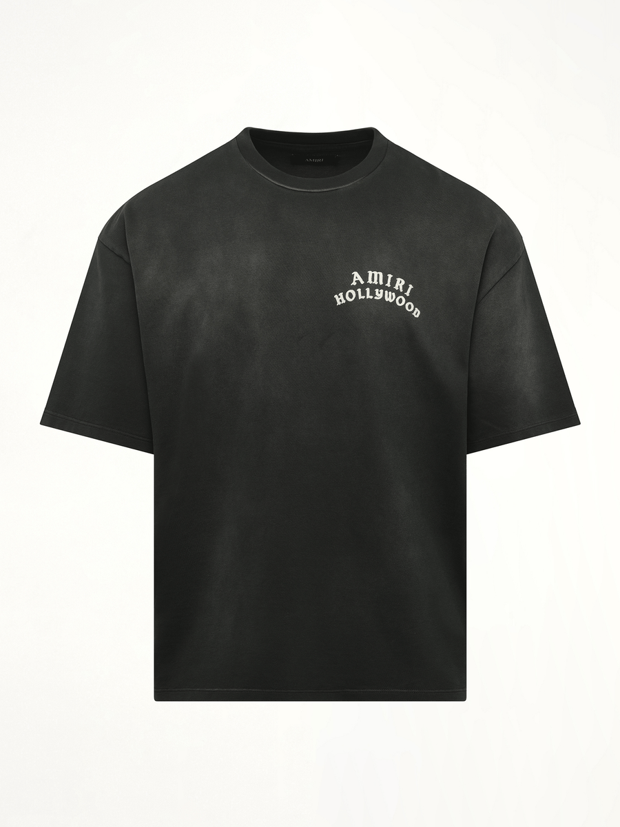 Amiri Hollywood T-Shirt in Black