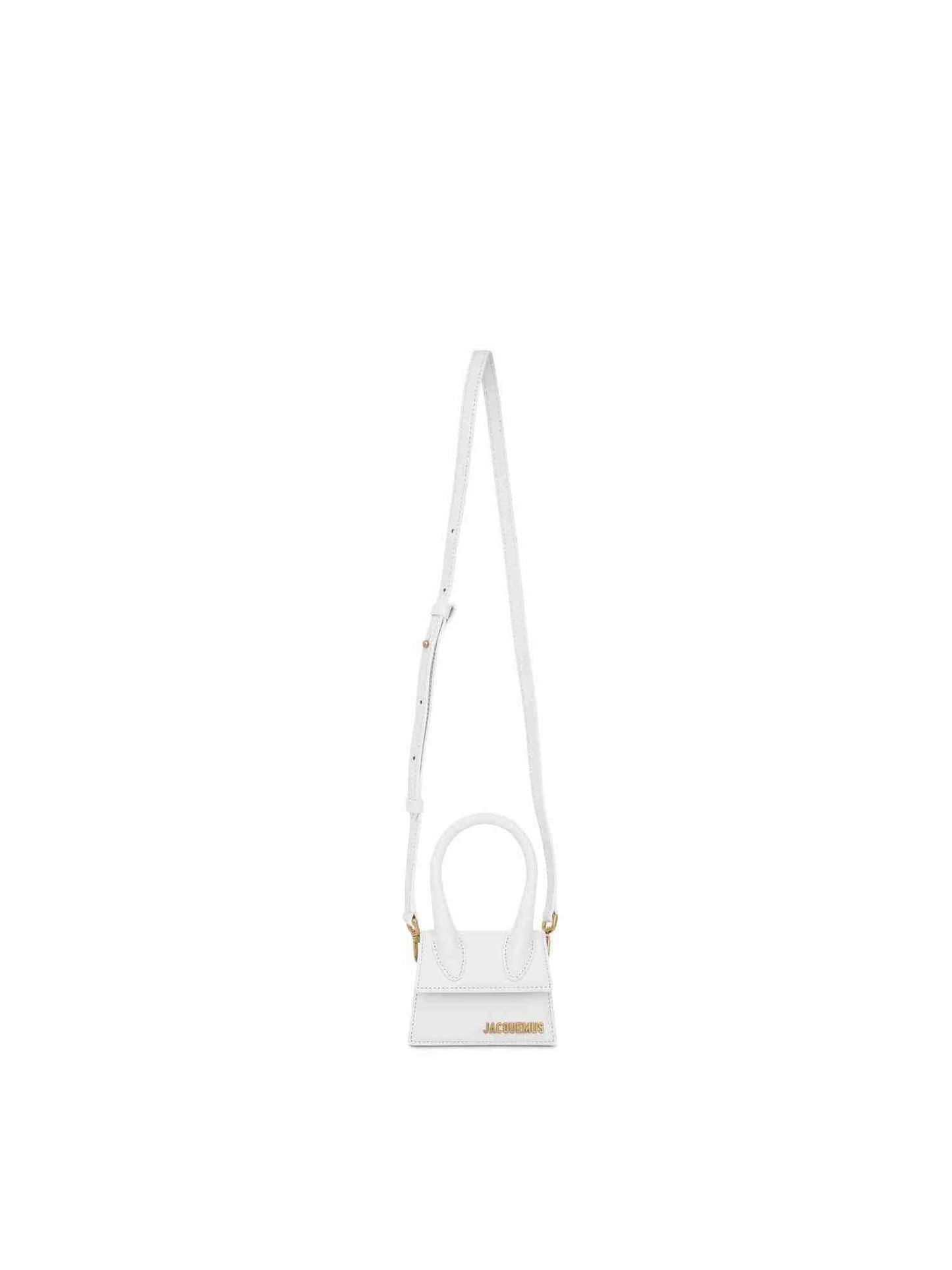 Le Chiquito Mini Leather Bag in White