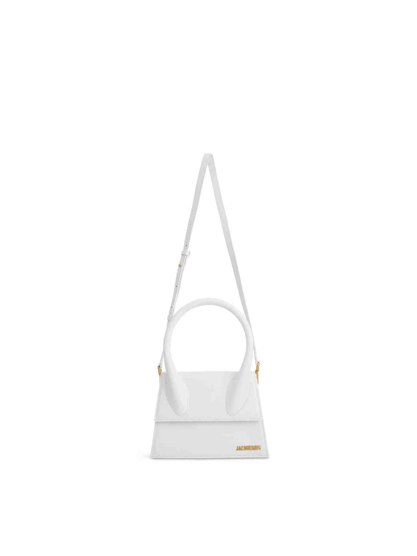 Le Grand Chiquito Leather Bag in White