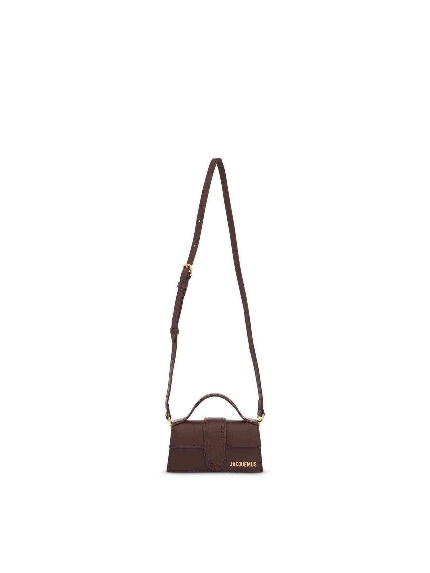 Jacquemus Le Bambino Mini Leather Bag in Brown