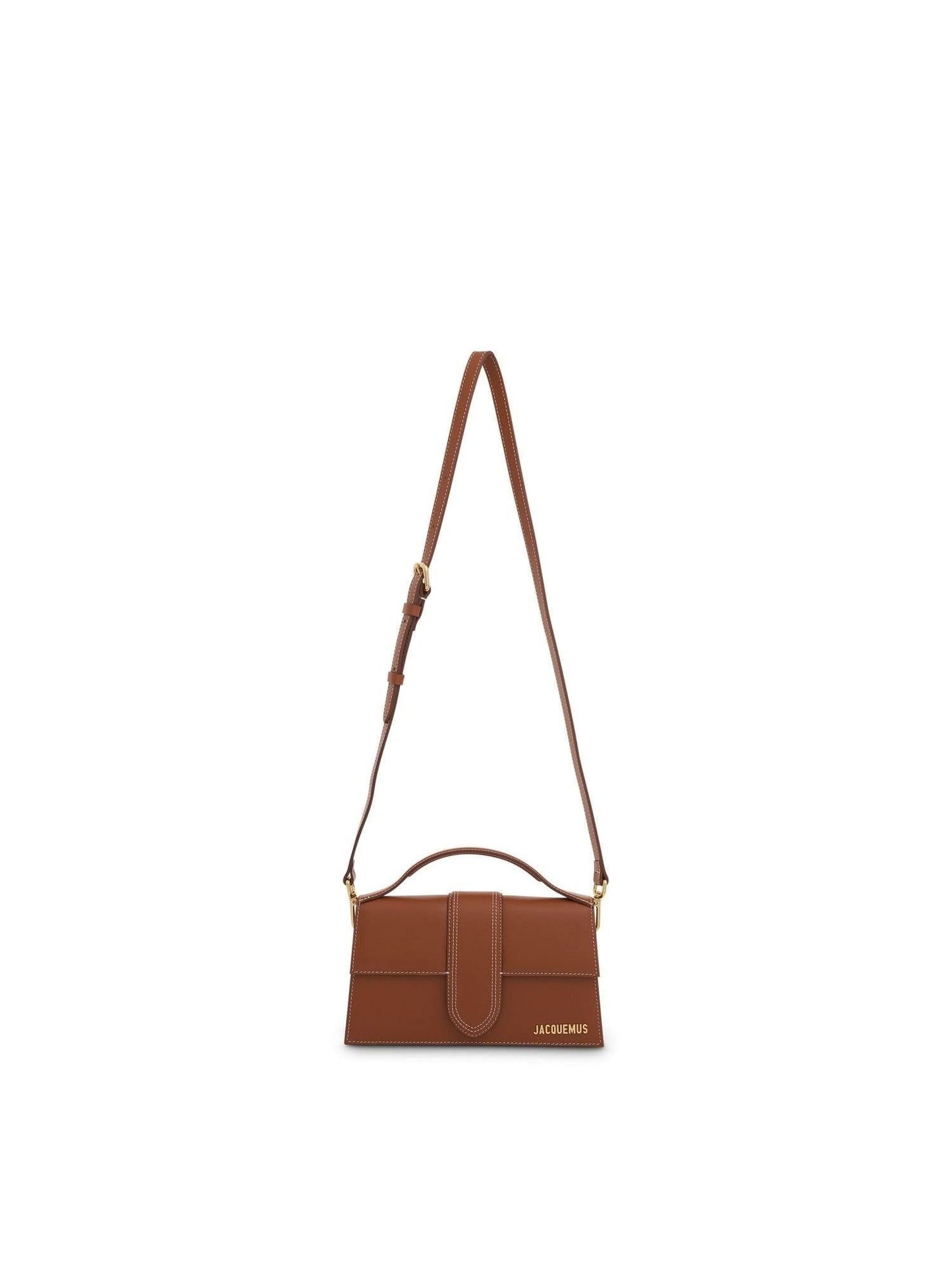 Jacquemus Le Grand Bambino Leather Bag in Light Brown