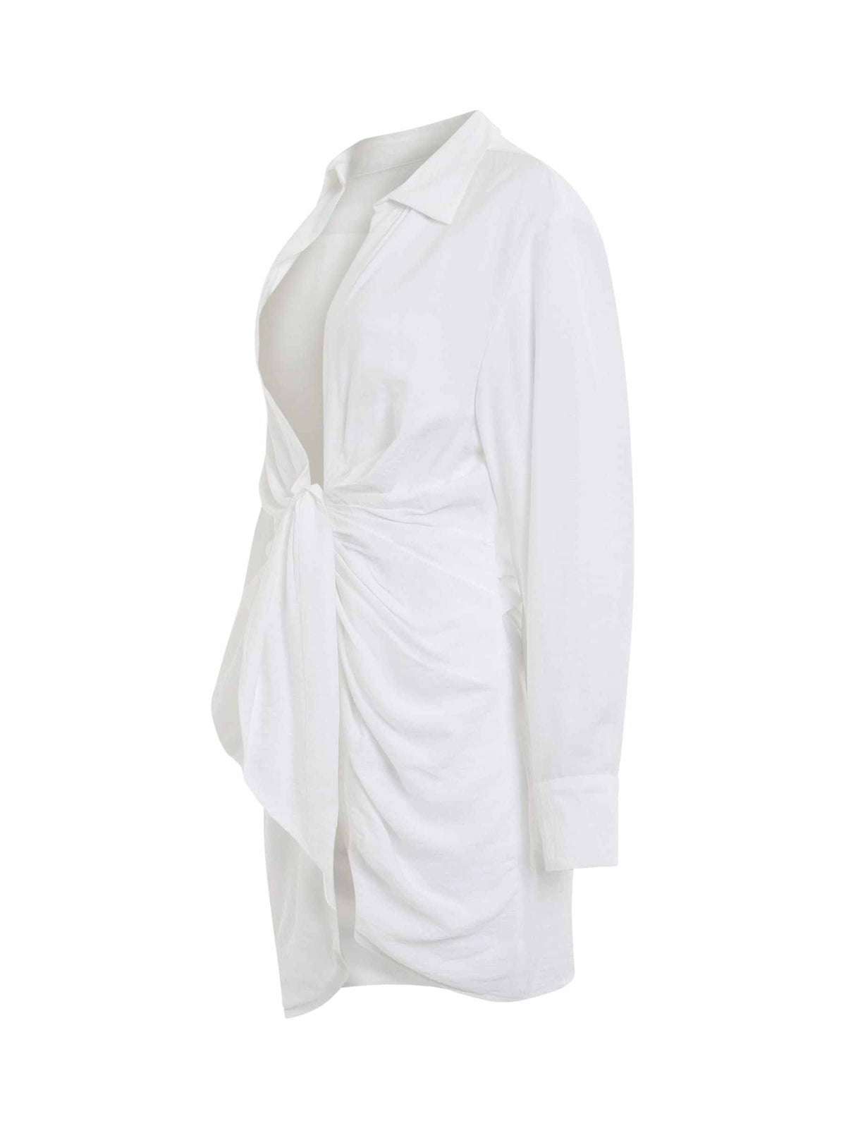 Bahia Sash Dress in White