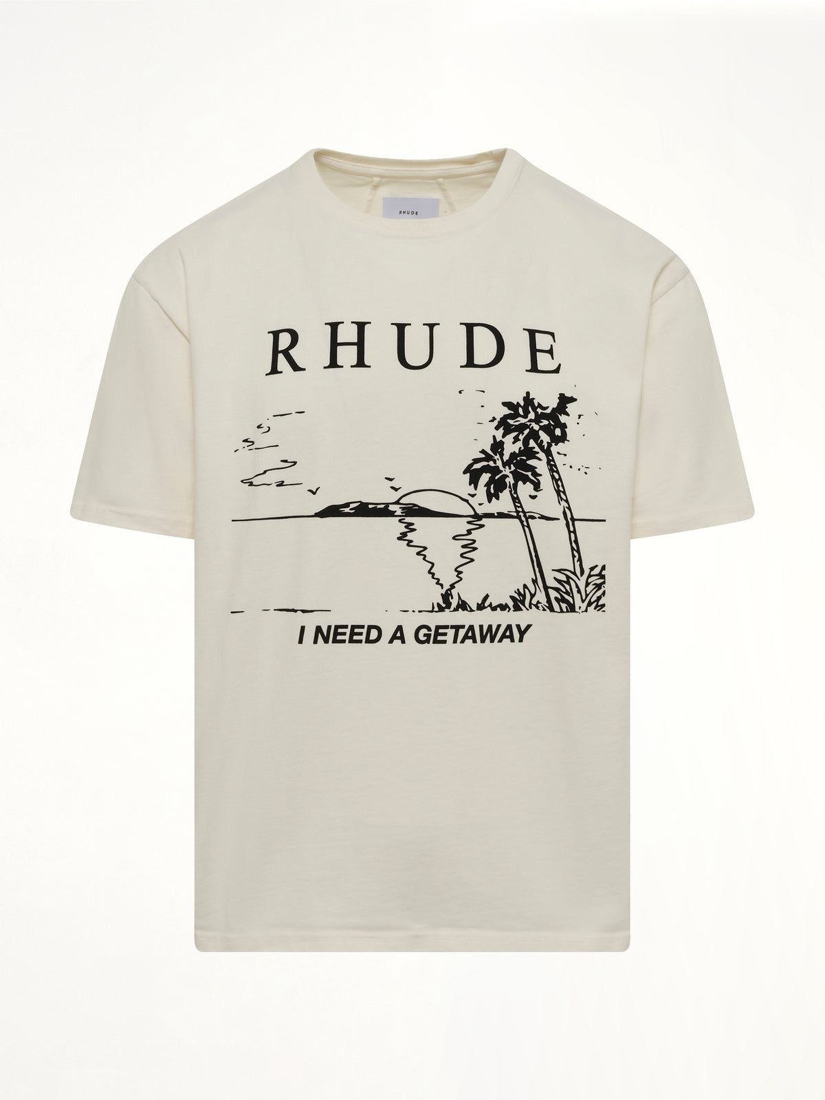 ヴィンテージホワイトのI Need A Getaway Tシャツ