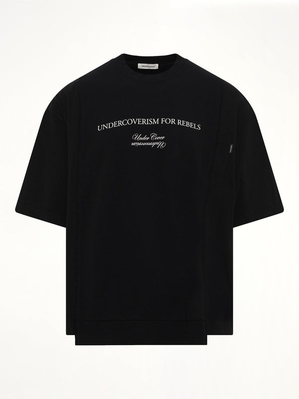 Undercoverism for Rebel T-Shirt in Black