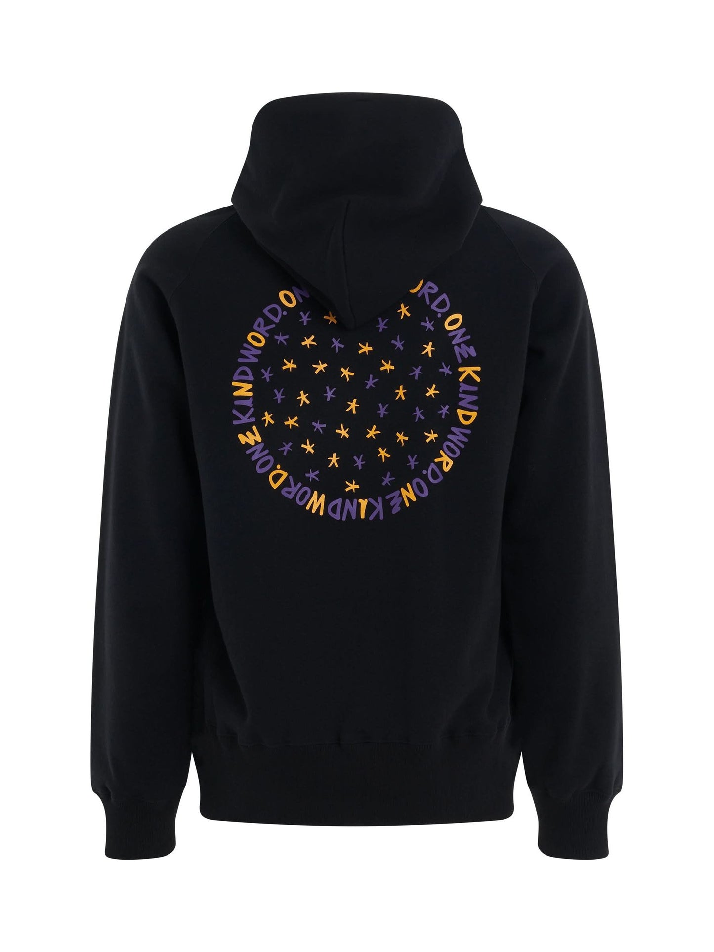 Eric Haze Circle Star Hoodie in Black