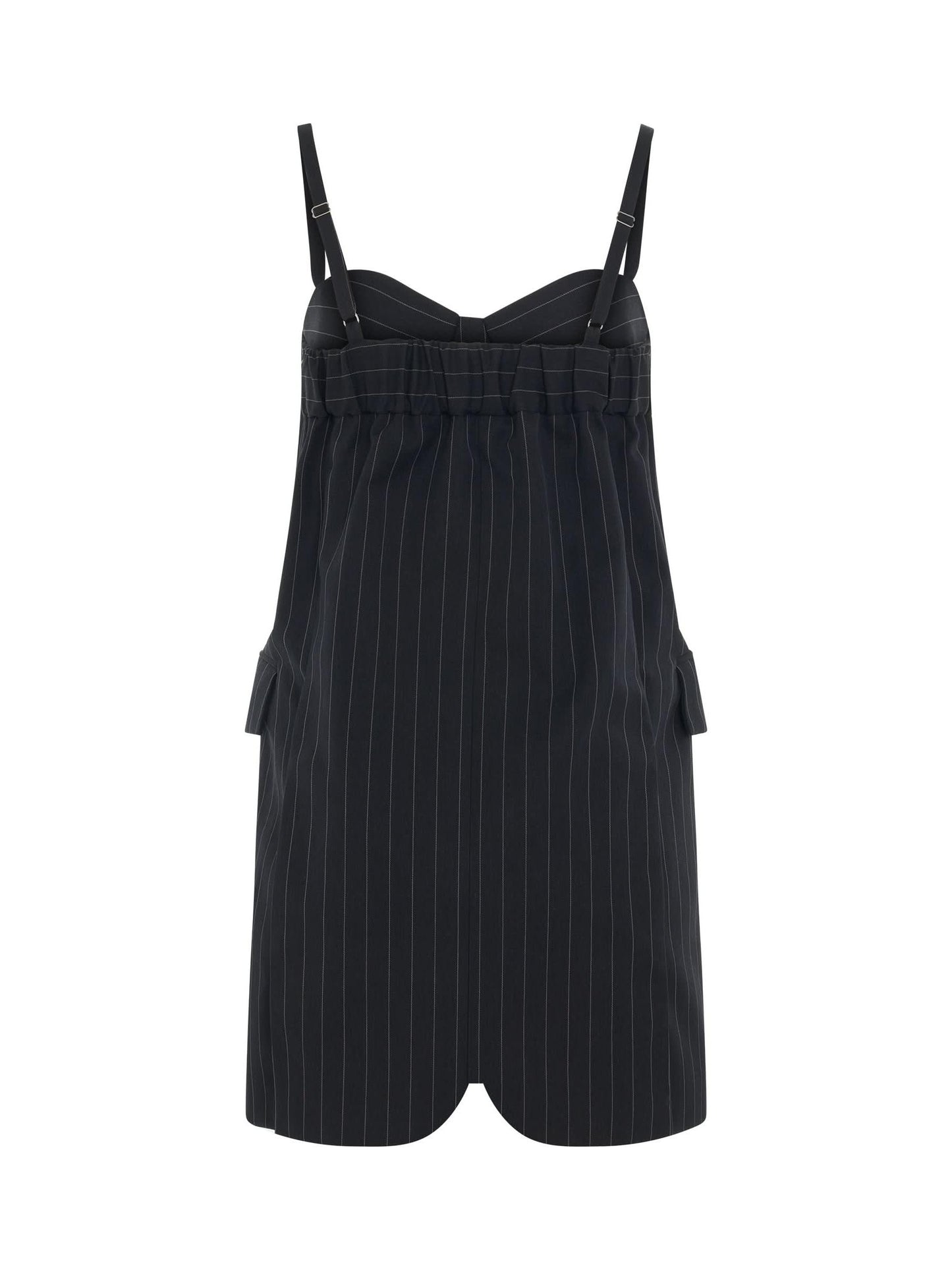 Chalk Stripe Camisole in Navy