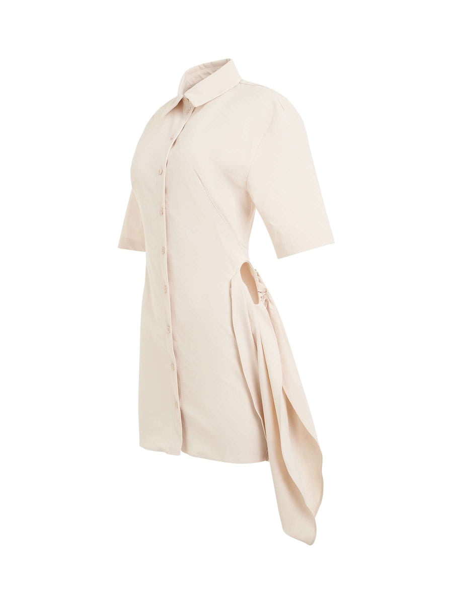 Camisa Dress in Ivory
