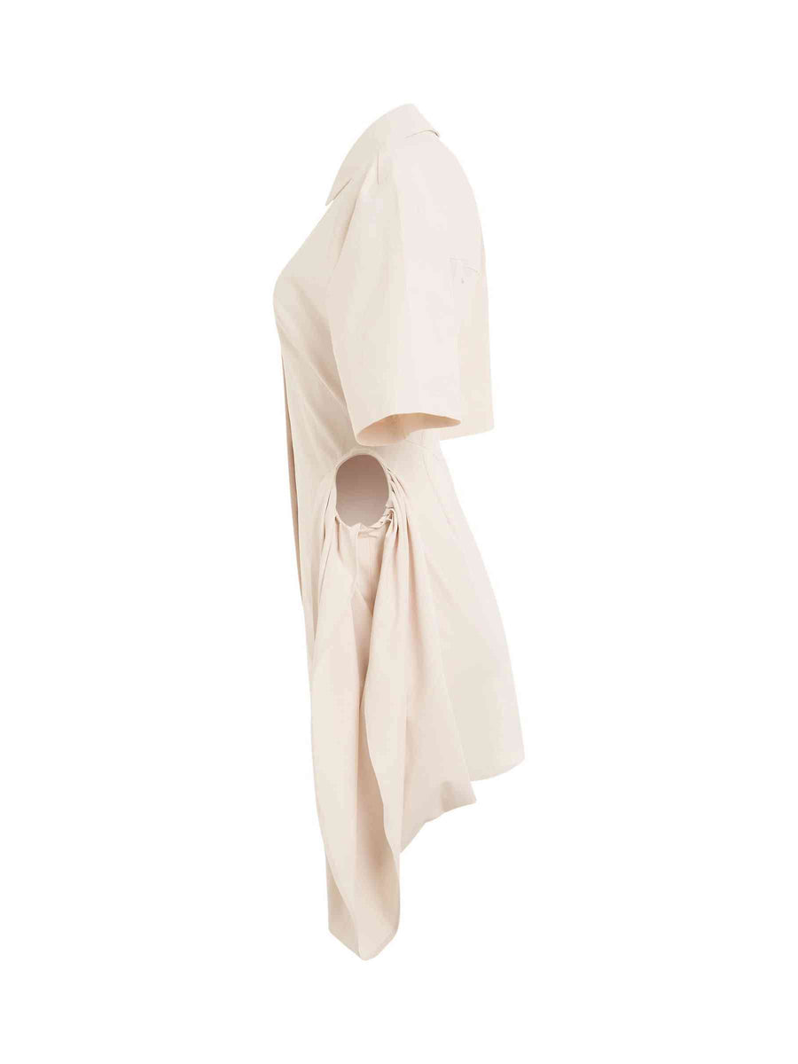 Camisa Dress in Ivory