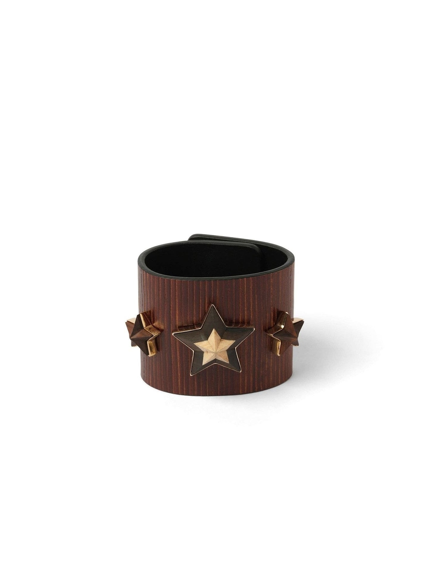 Large Cuff W/ Star in Brown