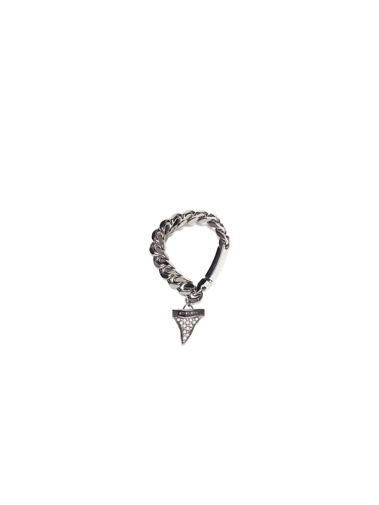 Shark Tooth Bracelet in Charcoal