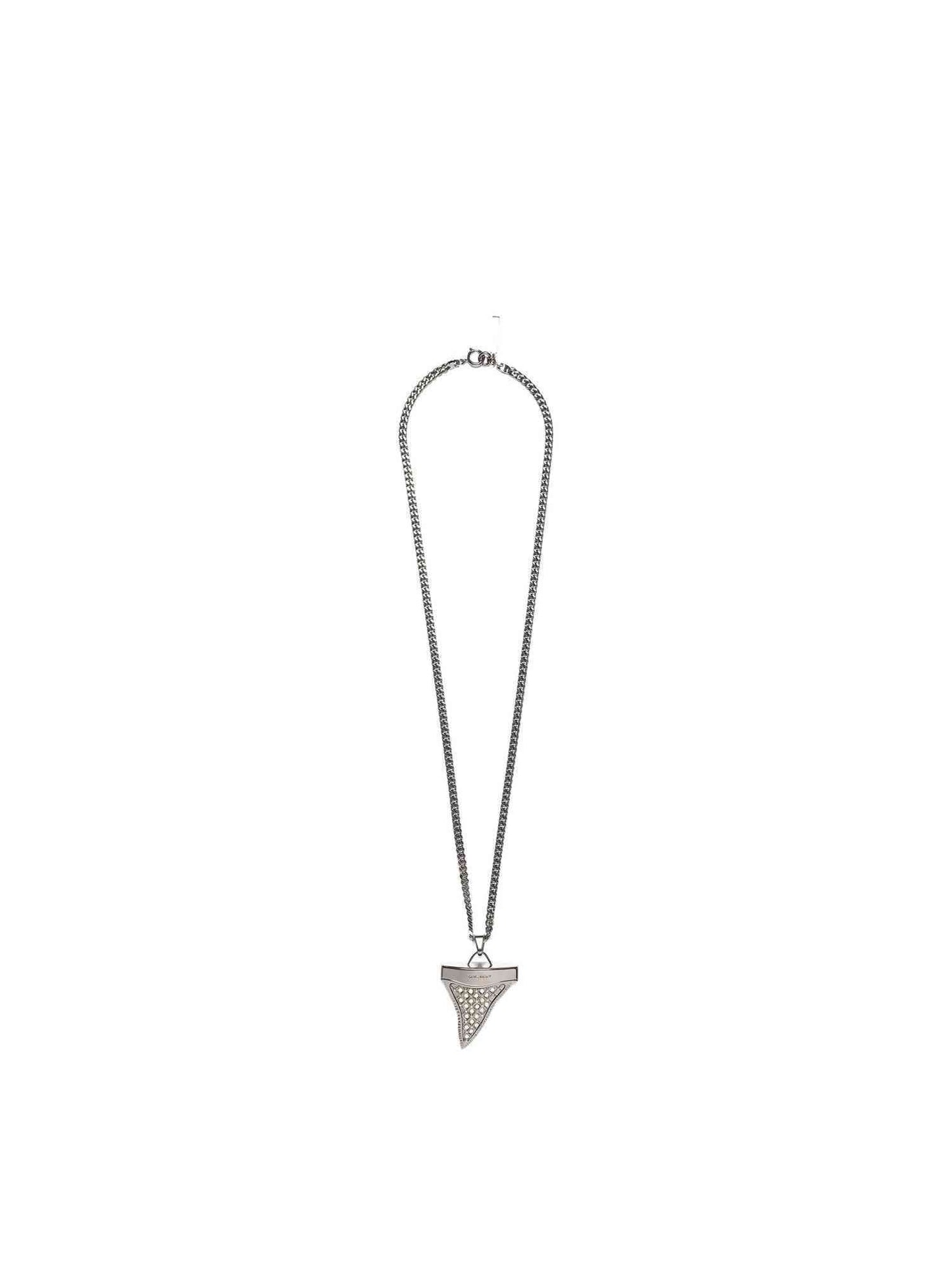 Shark Tooth Necklace in Charcoal