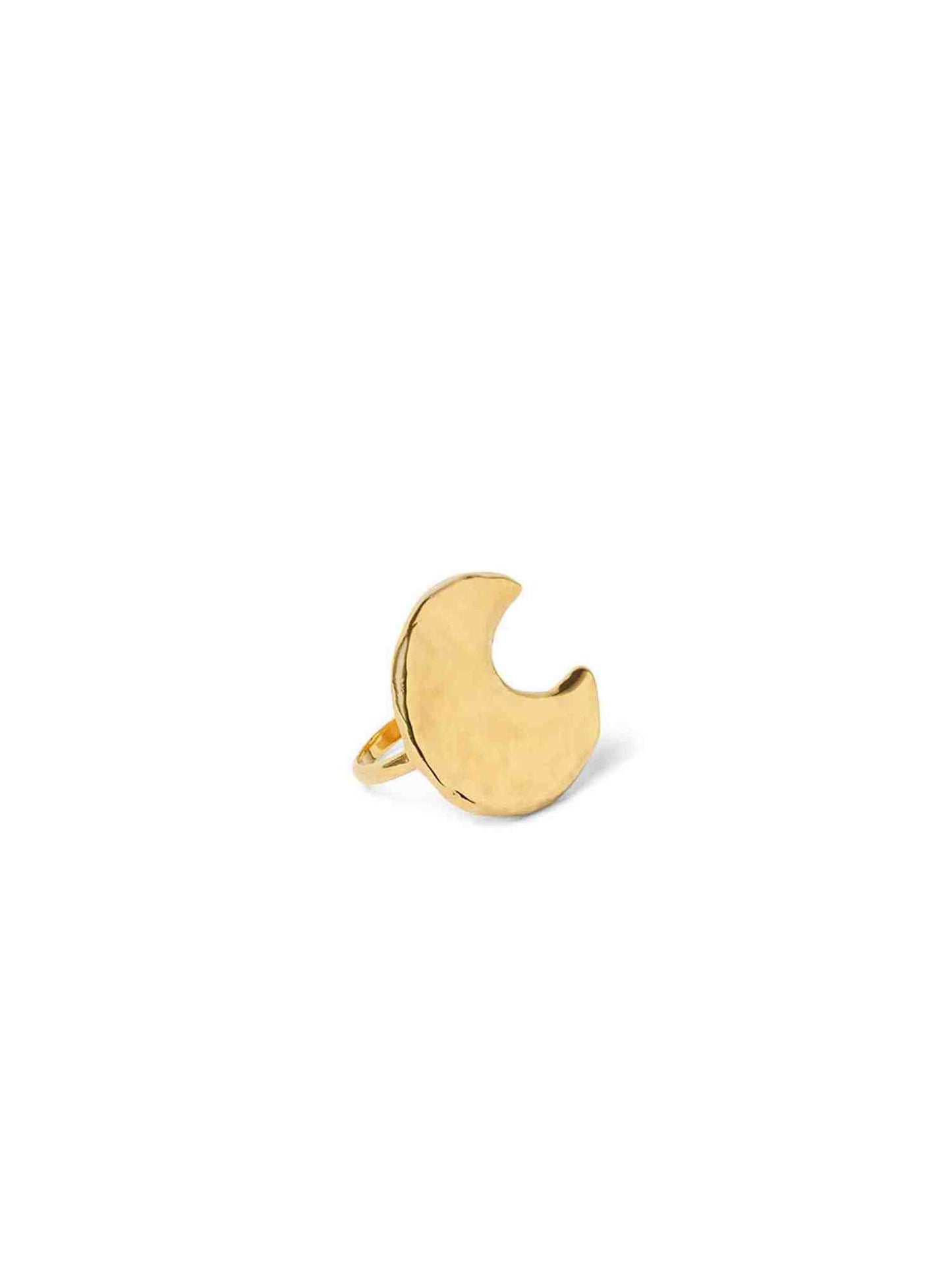 Astral Moon Ring in Gold