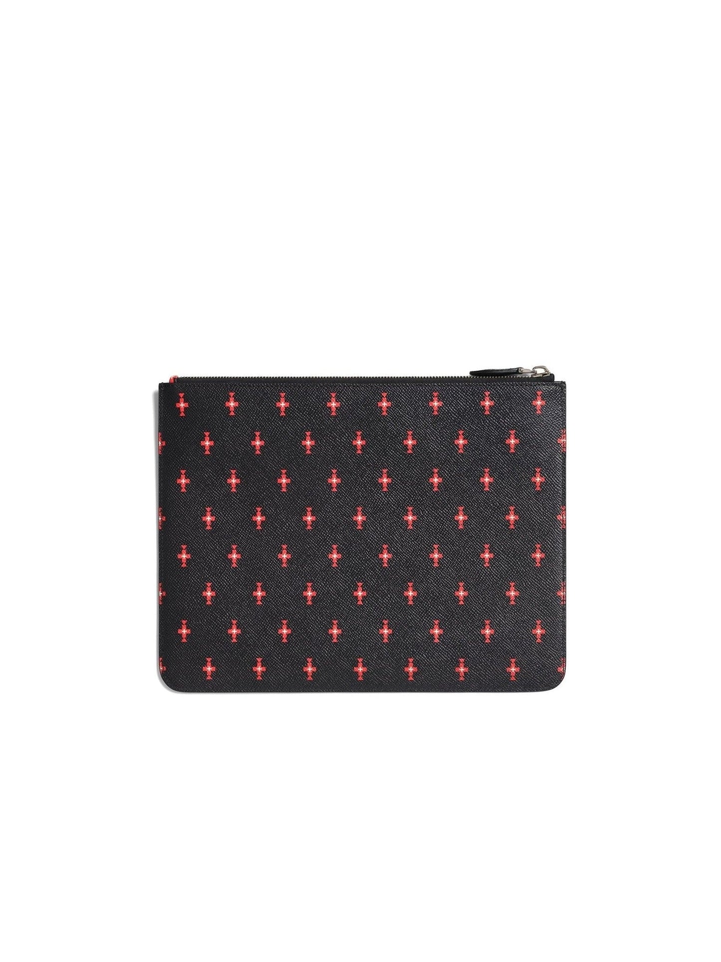 Classic Large Zipped Pouch in Black