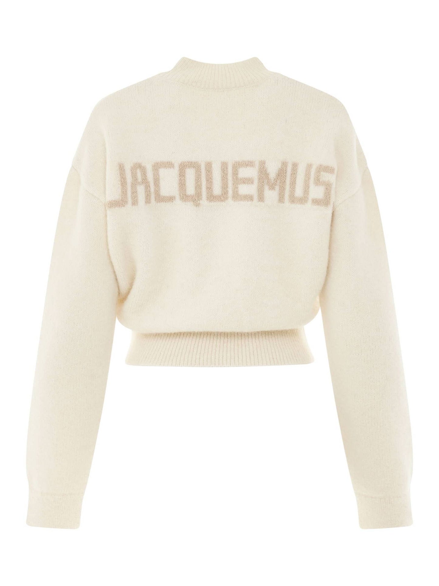 La Maille Jacquemus Sweater in Light Beige