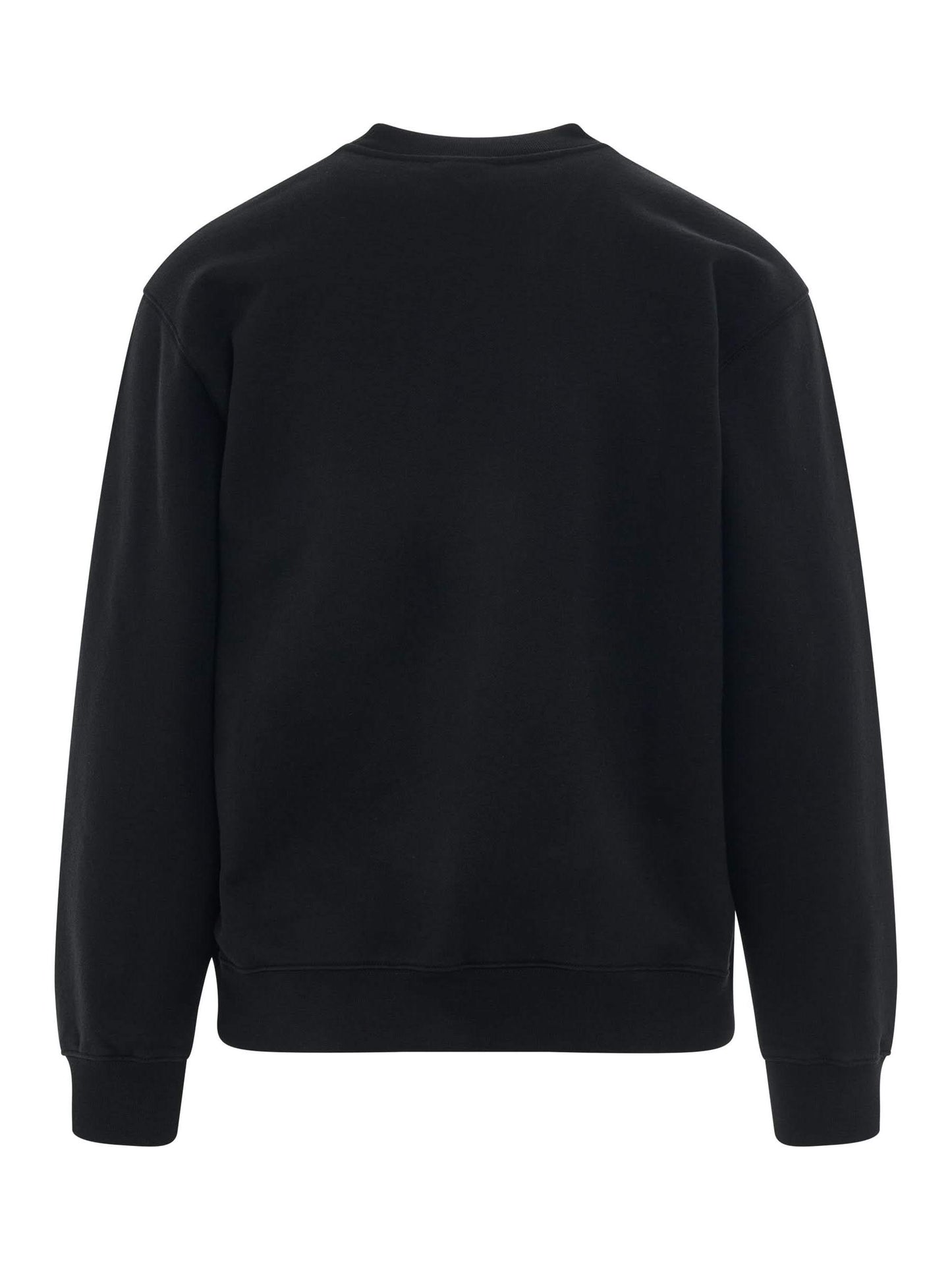 Jacquemus Gros Grain Logo Sweatshirt in Black