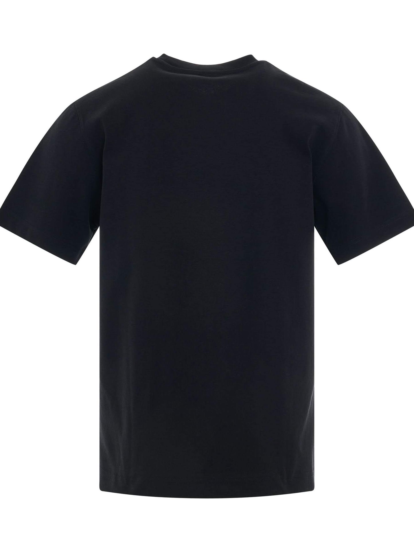Jacquemus Gros Grain Logo T-Shirt in Black